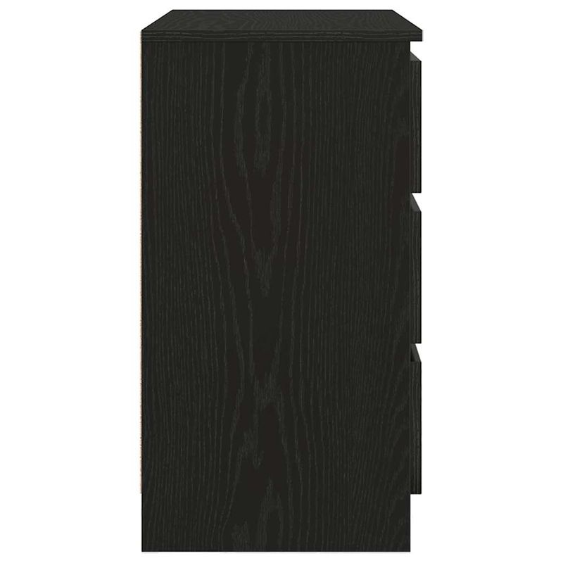 Casa si Gradina - Mobilier - Comode si corpuri - Comode - Bufeta cu sertar Stejar negru 71x35x65 cm Lemn prelucrat - Infinity.ro