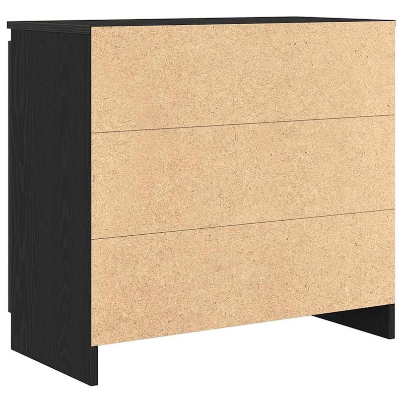 Casa si Gradina - Mobilier - Comode si corpuri - Comode - Bufeta cu sertar Stejar negru 71x35x65 cm Lemn prelucrat - Infinity.ro