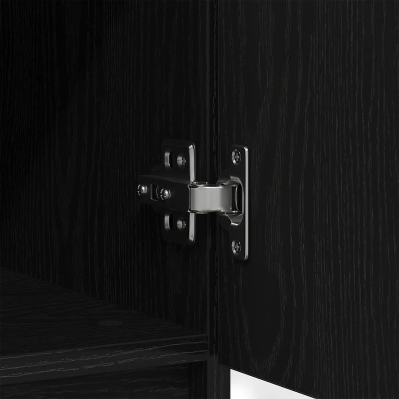 Casa si Gradina - Mobilier - Comode si corpuri - Comode - Bufeta cu sertar Stejar negru 71x35x65 cm Lemn prelucrat - Infinity.ro