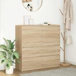 Casa si Gradina - Mobilier - Comode si corpuri - Comode - Bufeta Stejar Sonoma 100x35x99 cm Lemn prelucrat - Infinity.ro