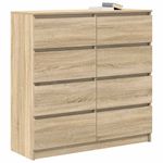 Casa si Gradina - Mobilier - Comode si corpuri - Comode - Bufeta Stejar Sonoma 100x35x99 cm Lemn prelucrat - Infinity.ro