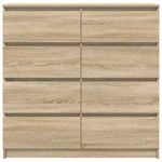 Casa si Gradina - Mobilier - Comode si corpuri - Comode - Bufeta Stejar Sonoma 100x35x99 cm Lemn prelucrat - Infinity.ro