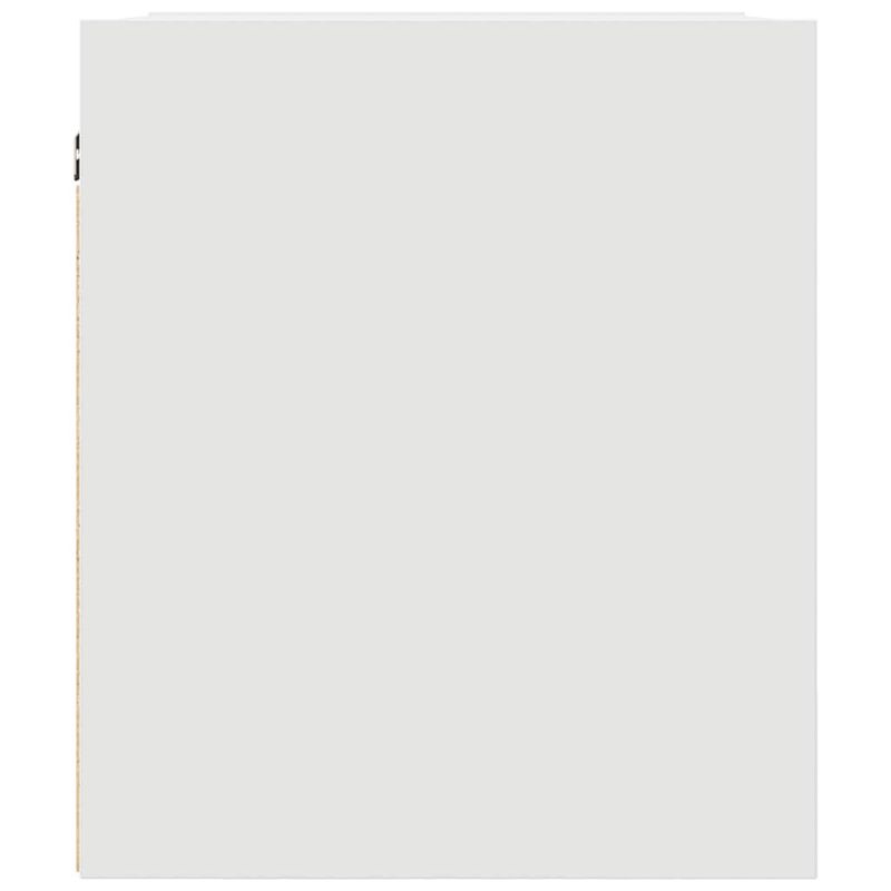 Casa si Gradina - Mobilier - Comode si corpuri - Noptiere - Noptiere montate pe perete 2 buc Alb 38x34x40 cm - Infinity.ro
