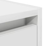 Casa si Gradina - Mobilier - Comode si corpuri - Noptiere - Noptiere montate pe perete 2 buc Alb 38x34x40 cm - Infinity.ro