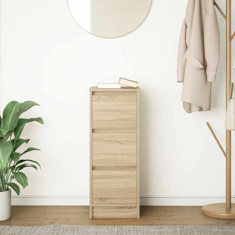 Casa si Gradina - Mobilier - Comode si corpuri - Comode - Bufeta Stejar Sonoma 29,5x34x76 cm Lemn prelucrat - Infinity.ro