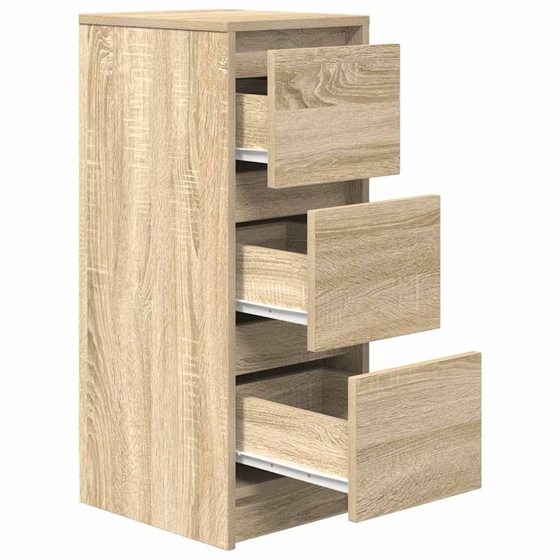 Casa si Gradina - Mobilier - Comode si corpuri - Comode - Bufeta Stejar Sonoma 29,5x34x76 cm Lemn prelucrat - Infinity.ro