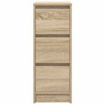 Casa si Gradina - Mobilier - Comode si corpuri - Comode - Bufeta Stejar Sonoma 29,5x34x76 cm Lemn prelucrat - Infinity.ro