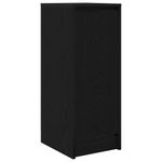 Casa si Gradina - Mobilier - Comode si corpuri - Comode - Bufeta Stejar negru 29,5x34x76 cm Lemn prelucrat - Infinity.ro