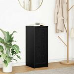 Casa si Gradina - Mobilier - Comode si corpuri - Comode - Bufeta Stejar negru 29,5x34x76 cm Lemn prelucrat - Infinity.ro