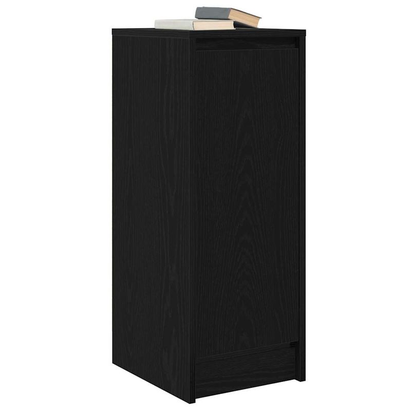 Casa si Gradina - Mobilier - Comode si corpuri - Comode - Bufeta Stejar negru 29,5x34x76 cm Lemn prelucrat - Infinity.ro