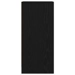 Casa si Gradina - Mobilier - Comode si corpuri - Comode - Bufeta Stejar negru 29,5x34x76 cm Lemn prelucrat - Infinity.ro