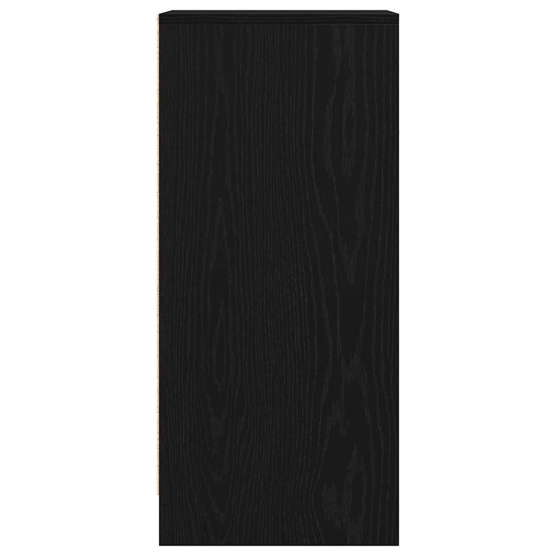 Casa si Gradina - Mobilier - Comode si corpuri - Comode - Bufeta Stejar negru 29,5x34x76 cm Lemn prelucrat - Infinity.ro