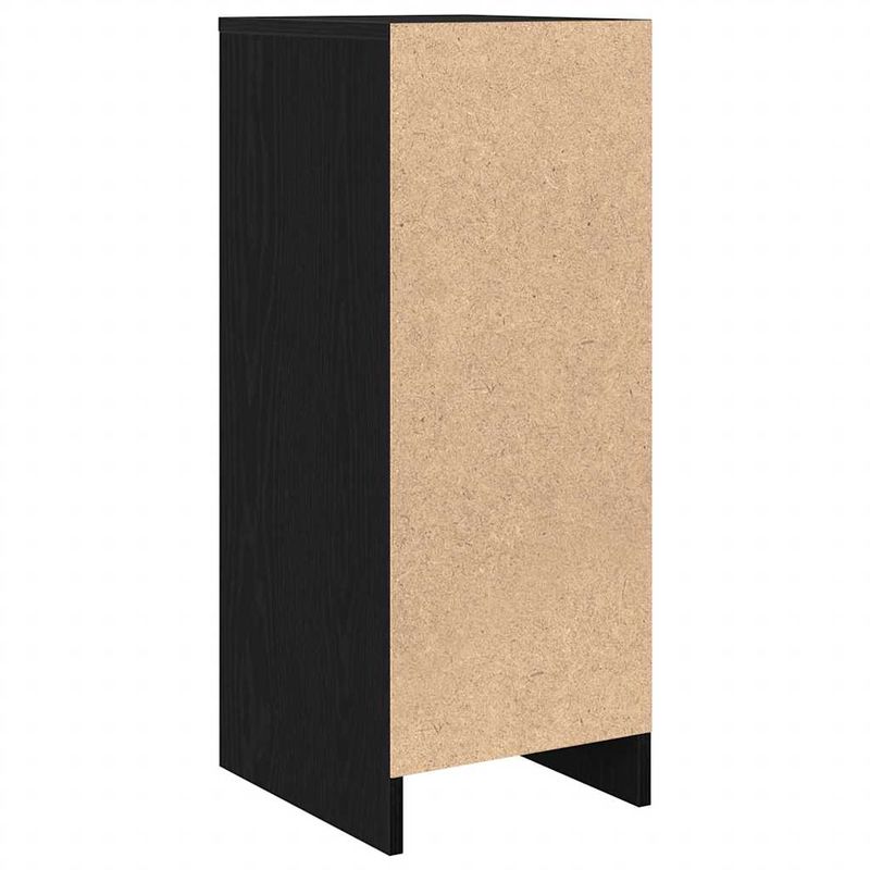 Casa si Gradina - Mobilier - Comode si corpuri - Comode - Bufeta Stejar negru 29,5x34x76 cm Lemn prelucrat - Infinity.ro