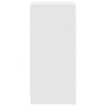 Casa si Gradina - Mobilier - Comode si corpuri - Comode - Bufeta alba 37,5x35x99 cm din lemn prelucrat - Infinity.ro