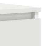 Casa si Gradina - Mobilier - Comode si corpuri - Comode - Bufeta alba 37,5x35x99 cm din lemn prelucrat - Infinity.ro