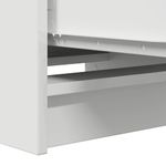 Casa si Gradina - Mobilier - Comode si corpuri - Comode - Bufeta alba 37,5x35x99 cm din lemn prelucrat - Infinity.ro