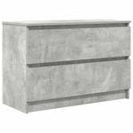 Casa si Gradina - Mobilier - Comode si corpuri - Comode - Dulap TV Beton Gri 80x35x54 cm Lemn prelucrat - Infinity.ro