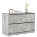 Casa si Gradina - Mobilier - Comode si corpuri - Comode - Dulap TV Beton Gri 80x35x54 cm Lemn prelucrat - Infinity.ro