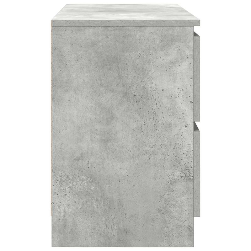 Casa si Gradina - Mobilier - Comode si corpuri - Comode - Dulap TV Beton Gri 80x35x54 cm Lemn prelucrat - Infinity.ro