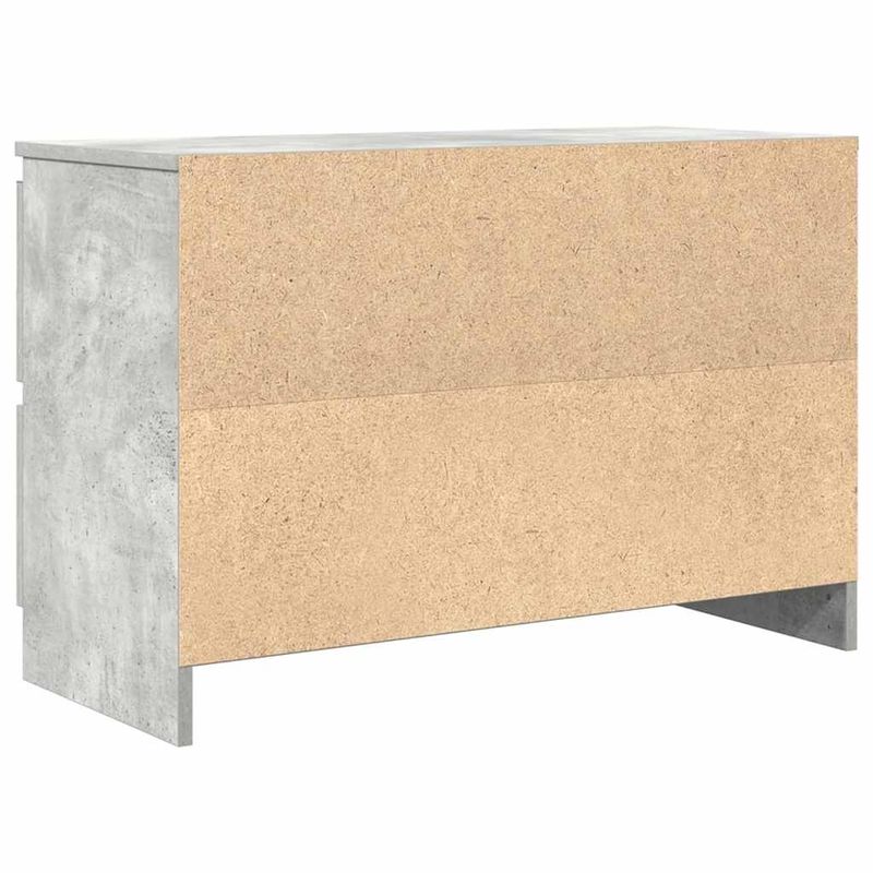 Casa si Gradina - Mobilier - Comode si corpuri - Comode - Dulap TV Beton Gri 80x35x54 cm Lemn prelucrat - Infinity.ro