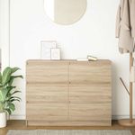 Casa si Gradina - Mobilier - Comode si corpuri - Comode - Servanta, stejar sonoma, 100x35x76 cm, lemn prelucrat - Infinity.ro