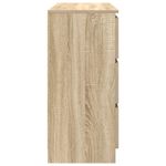 Casa si Gradina - Mobilier - Comode si corpuri - Comode - Servanta, stejar sonoma, 100x35x76 cm, lemn prelucrat - Infinity.ro