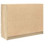 Casa si Gradina - Mobilier - Comode si corpuri - Comode - Servanta, stejar sonoma, 100x35x76 cm, lemn prelucrat - Infinity.ro