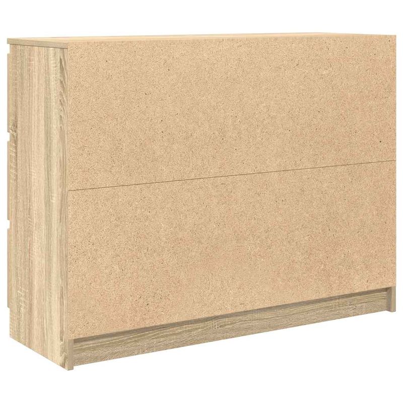 Casa si Gradina - Mobilier - Comode si corpuri - Comode - Servanta, stejar sonoma, 100x35x76 cm, lemn prelucrat - Infinity.ro