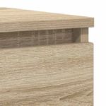 Casa si Gradina - Mobilier - Comode si corpuri - Comode - Servanta, stejar sonoma, 100x35x76 cm, lemn prelucrat - Infinity.ro