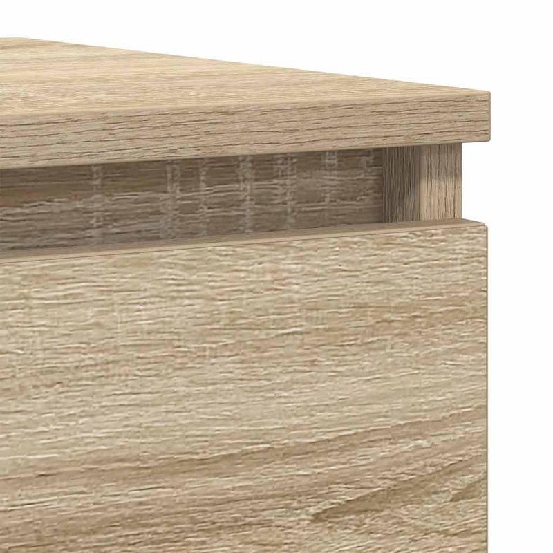 Casa si Gradina - Mobilier - Comode si corpuri - Comode - Servanta, stejar sonoma, 100x35x76 cm, lemn prelucrat - Infinity.ro