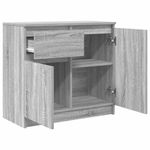 Casa si Gradina - Mobilier - Comode si corpuri - Comode - Bufeta cu sertar Gri Sonoma 71x35x65 cm Lemn prelucrat - Infinity.ro