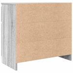 Casa si Gradina - Mobilier - Comode si corpuri - Comode - Bufeta cu sertar Gri Sonoma 71x35x65 cm Lemn prelucrat - Infinity.ro