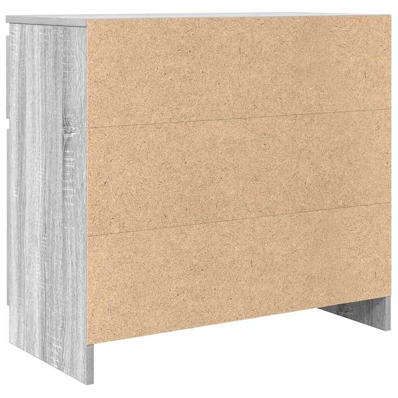 Casa si Gradina - Mobilier - Comode si corpuri - Comode - Bufeta cu sertar Gri Sonoma 71x35x65 cm Lemn prelucrat - Infinity.ro