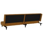 Casa si Gradina - Mobilier - Canapele si coltare - Canapele - Canapea extensibila cu 2 locuri, maro, catifea - Infinity.ro
