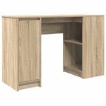 Casa si Gradina - Mobilier - Mese si birouri - Birouri - Birou Stejar Sonoma 120x42x76 cm Lemn prelucrat - Infinity.ro