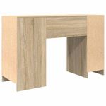 Casa si Gradina - Mobilier - Mese si birouri - Birouri - Birou Stejar Sonoma 120x42x76 cm Lemn prelucrat - Infinity.ro