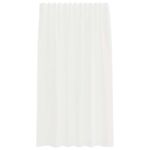 Casa si Gradina - Textile si covoare - Perdele si draperii - Perdele - Perdele Voile cu Bucle 2 buc Alb 140x175 cm - Infinity.ro