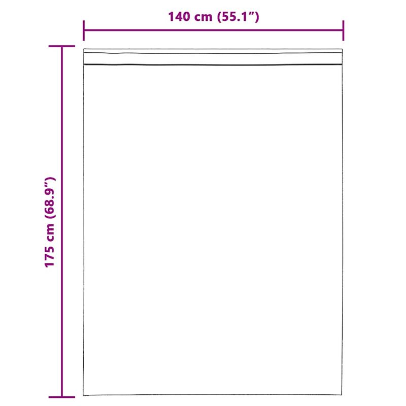 Casa si Gradina - Textile si covoare - Perdele si draperii - Perdele - Perdele Voile cu Bucle 2 buc Alb 140x175 cm - Infinity.ro
