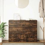 Casa si Gradina - Mobilier - Comode si corpuri - Comode - Dulap, stejar fumuriu, 100x35x76 cm, lemn compozit - Infinity.ro