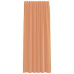 Casa si Gradina - Textile si covoare - Perdele si draperii - Perdele - Perdele Voile cu Bucle 2 buc Terracota 140x245 cm - Infinity.ro