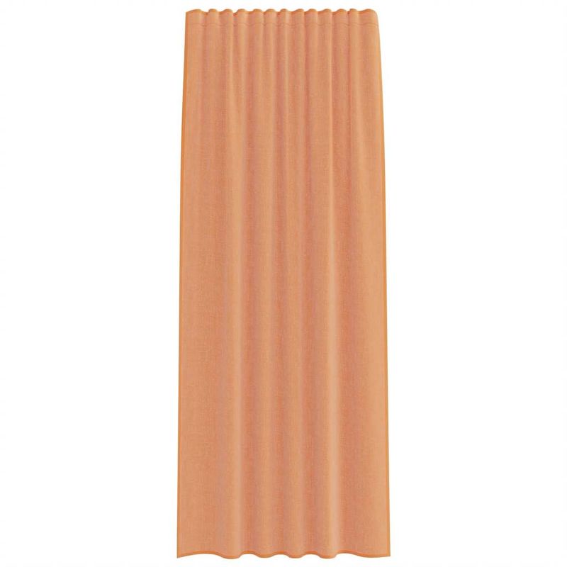 Casa si Gradina - Textile si covoare - Perdele si draperii - Perdele - Perdele Voile cu Bucle 2 buc Terracota 140x245 cm - Infinity.ro