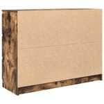 Casa si Gradina - Mobilier - Comode si corpuri - Comode - Dulap, stejar fumuriu, 100x35x76 cm, lemn compozit - Infinity.ro