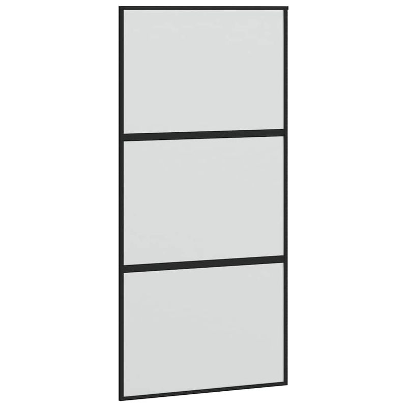 Casa si Gradina - Constructii - Usi interior, exterior si garaj - Usi interior - Usa glisanta cu set de feronerie neagra sticla securizata - Infinity.ro