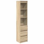 Casa si Gradina - Mobilier - Dulapuri si sifoniere - Dulapuri - Dulap Stejar Sonoma 37,5x35x180 cm Lemn prelucrat - Infinity.ro