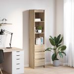 Casa si Gradina - Mobilier - Dulapuri si sifoniere - Dulapuri - Dulap Stejar Sonoma 37,5x35x180 cm Lemn prelucrat - Infinity.ro