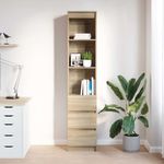Casa si Gradina - Mobilier - Dulapuri si sifoniere - Dulapuri - Dulap Stejar Sonoma 37,5x35x180 cm Lemn prelucrat - Infinity.ro