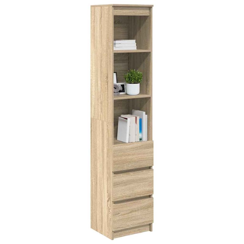 Casa si Gradina - Mobilier - Dulapuri si sifoniere - Dulapuri - Dulap Stejar Sonoma 37,5x35x180 cm Lemn prelucrat - Infinity.ro