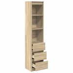 Casa si Gradina - Mobilier - Dulapuri si sifoniere - Dulapuri - Dulap Stejar Sonoma 37,5x35x180 cm Lemn prelucrat - Infinity.ro