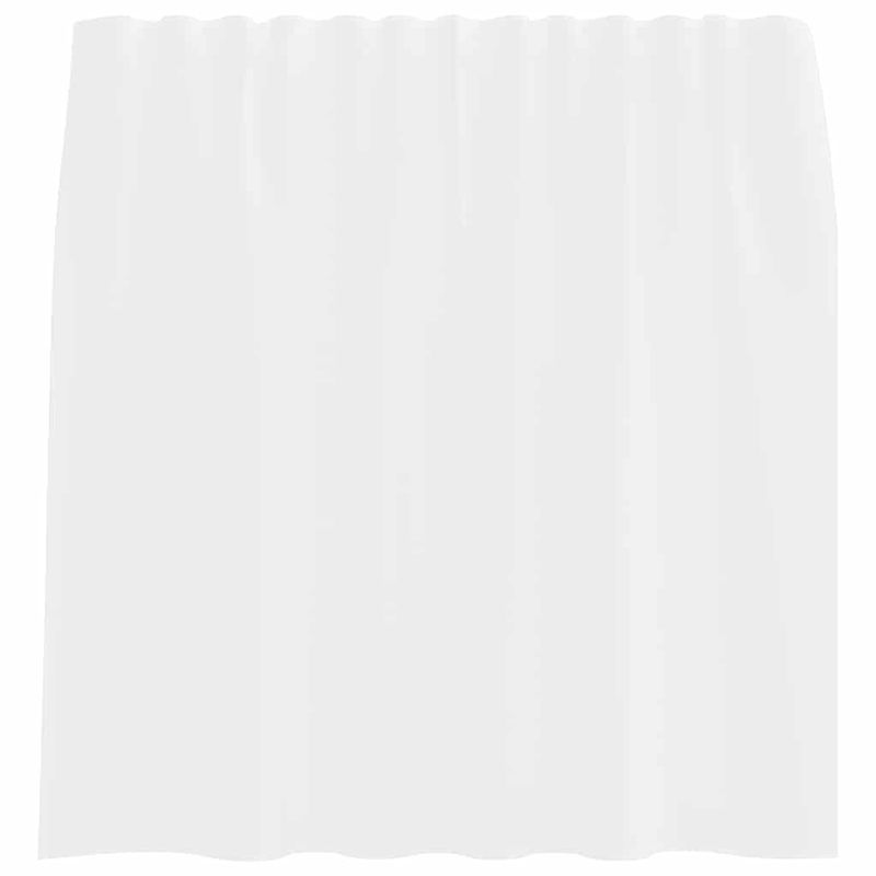 Casa si Gradina - Textile si covoare - Perdele si draperii - Perdele - Perdele Voile cu Bucle 2 buc Alb 140x140 cm - Infinity.ro