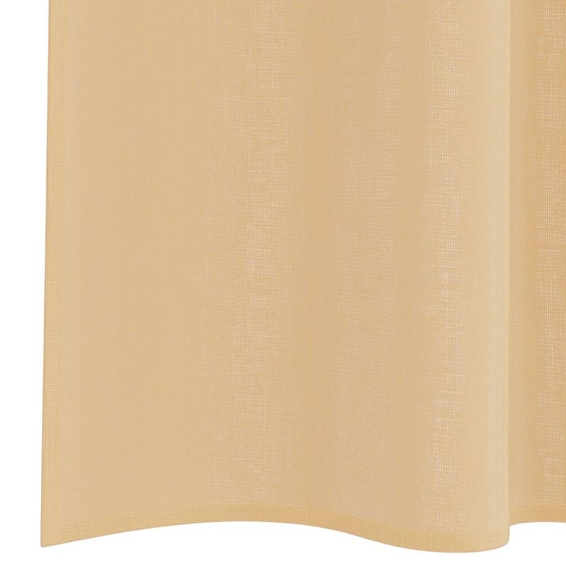 Casa si Gradina - Textile si covoare - Perdele si draperii - Perdele - Perdele Voile cu Bucle 2 buc Nisip 140x260 cm - Infinity.ro